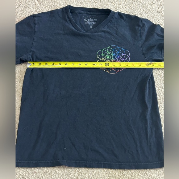 COLDPLAY Head Full Of Dreams T-Shirt Size Medium Double Sided - Picture 6 of 8